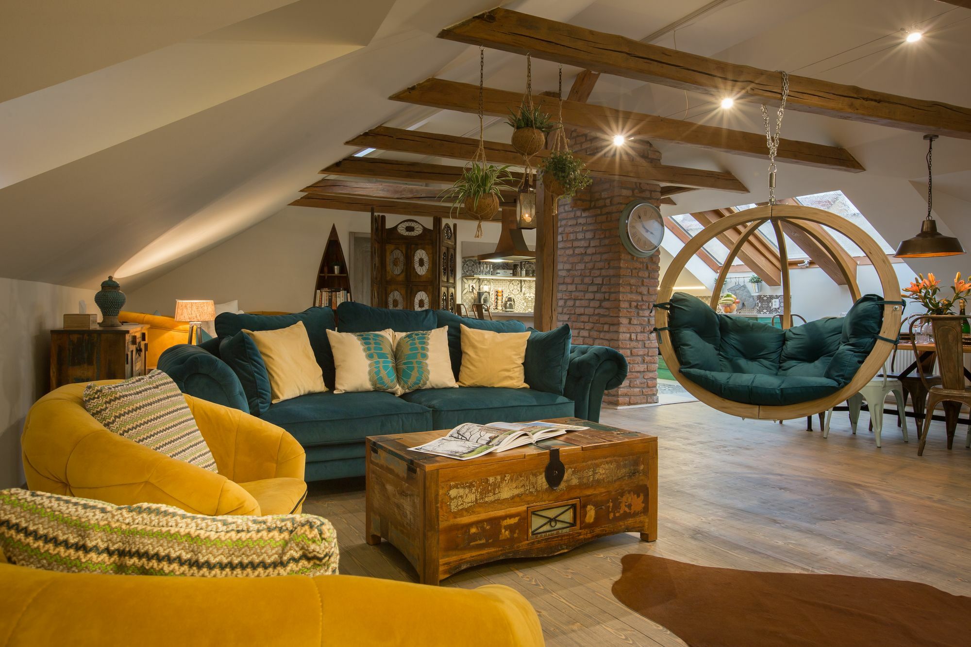 Gigantic Boho Chic 3 Bedroom 3 Bathroom Loft With Hanging Chair Appartamento *