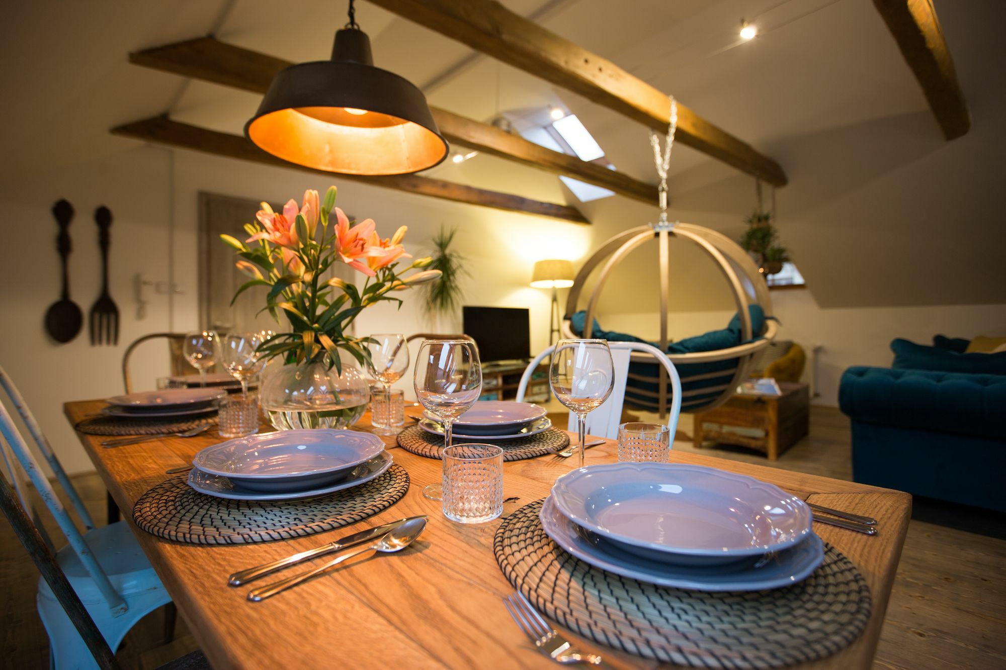 Appartamento Gigantic Boho Chic 3 Bedroom 3 Bathroom Loft With Hanging Chair